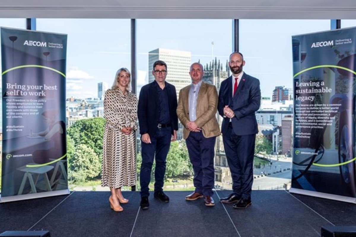 Marcus Kay AECOM officially opens new Greater Manchester City Region office