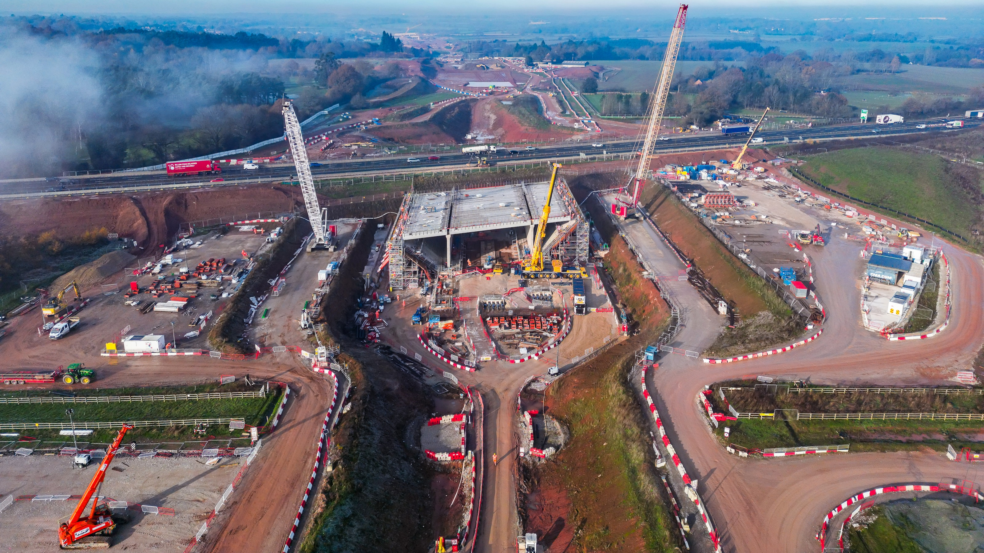 Giant HS2 box structure gets ready for final push