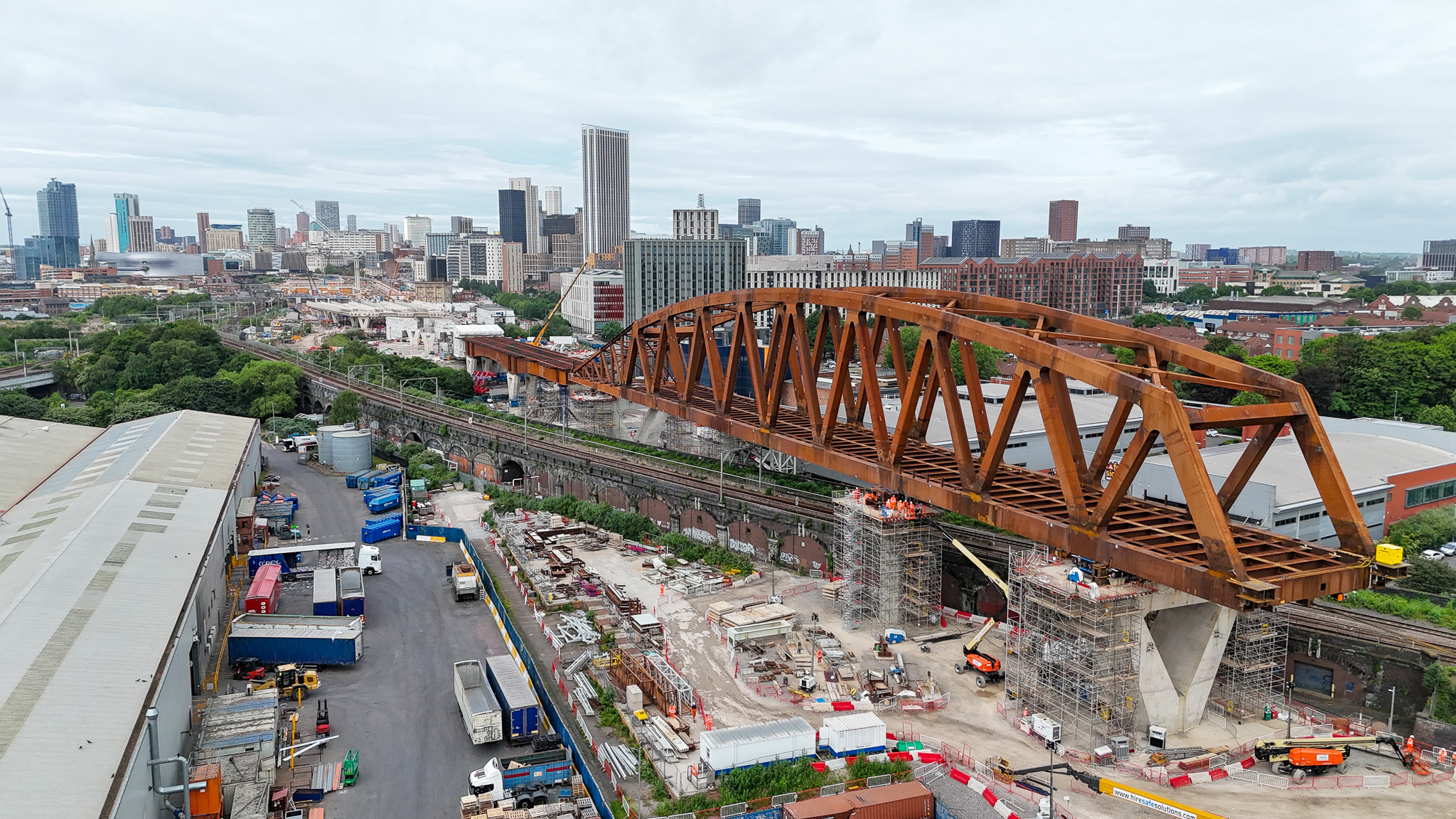 HS2 completes Midlands viaduct deck installation