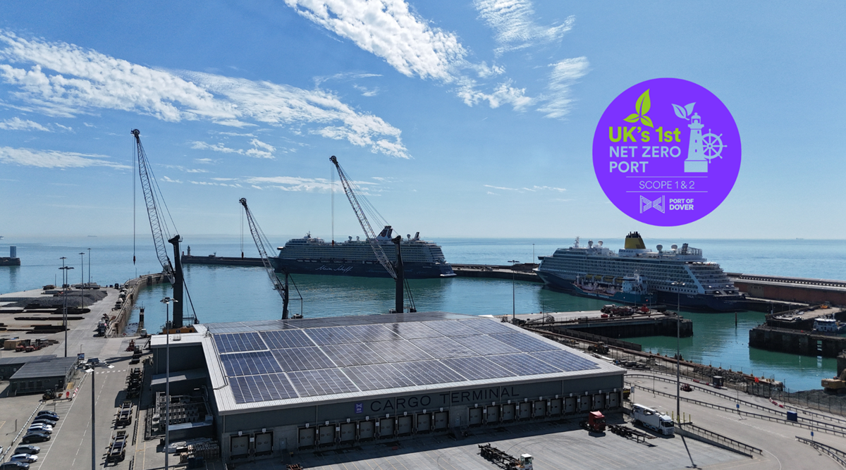 Net Zero Port Dover becomes UK’s first net-zero port 25 years ahead of maritime target